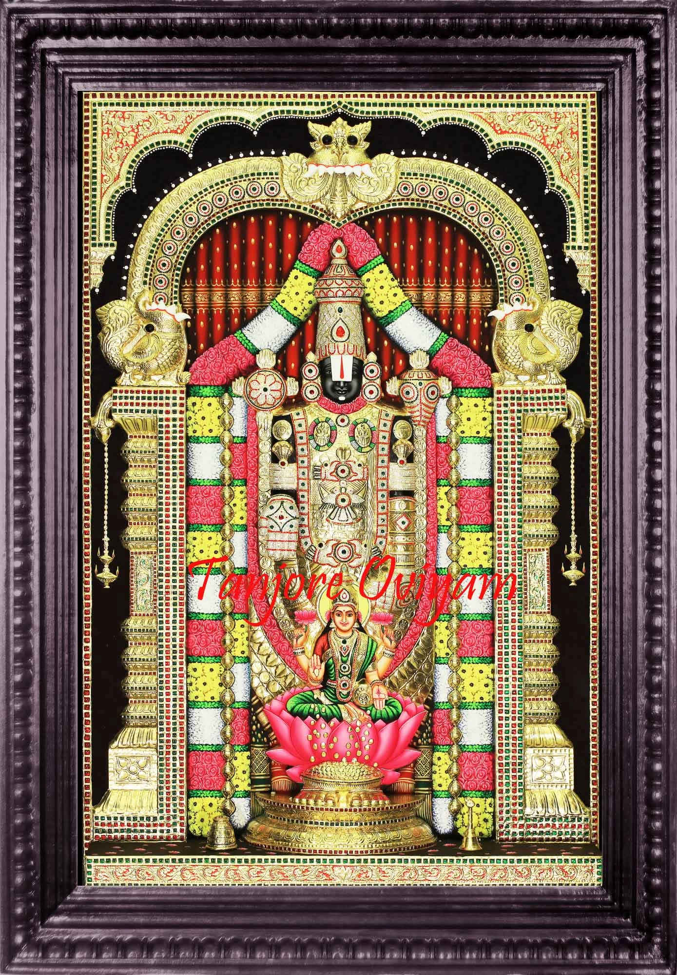 Embossing Balaji Painting